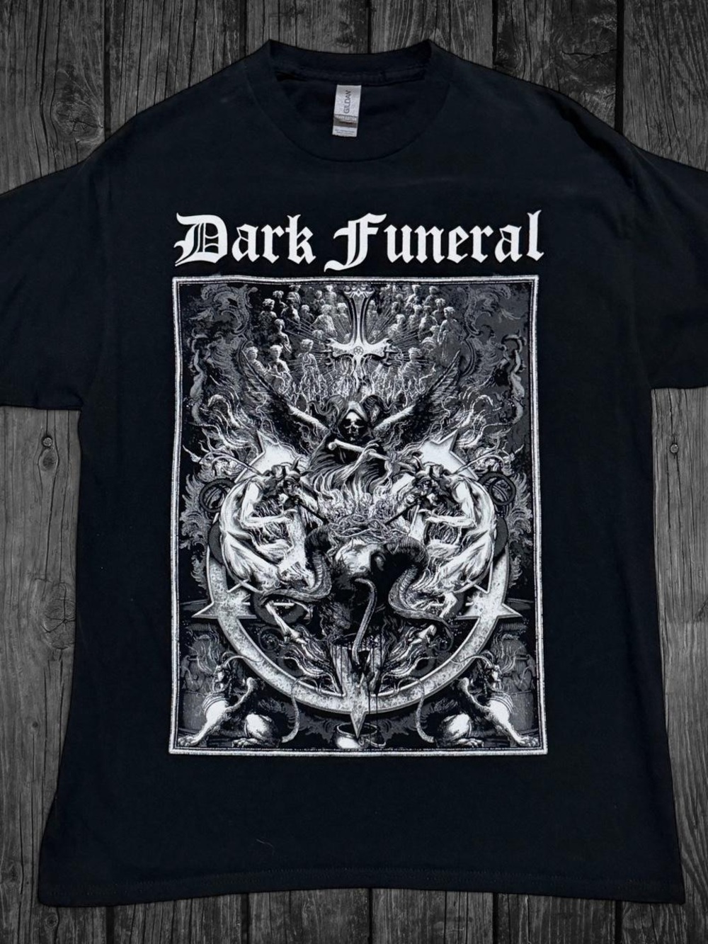 Dark Funeral Black Metal Band Tour T-Shirt